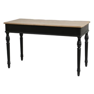 Bureau bois noir - manoir interior's