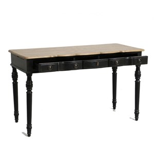 Bureau bois noir - manoir interior's