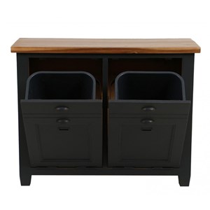 Meuble de cuisine bas poubelles