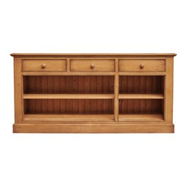 Corps de buffet bas 3 tiroirs bois