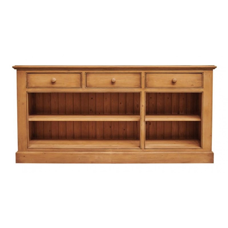 Corps de buffet bas 3 tiroirs bois