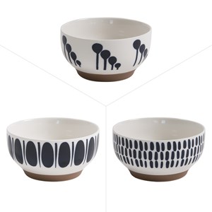 Coupelle mikonos 12 cm (lot de 3)