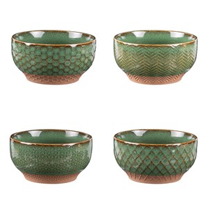 Lot de 4 coupelles jaspe 12 cm