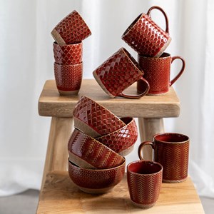 Lot de 4 coupelles jaspe  12 cm