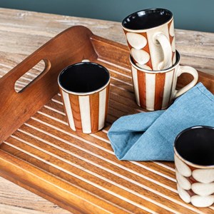 Lot de 6 tasses shelby 18 cl