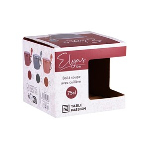 Bol à soupe elyas 75 cl (1 modèle aléato