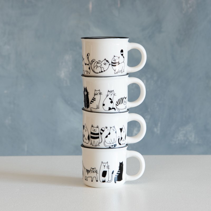 Coffret 8 tasses 11 cl friends