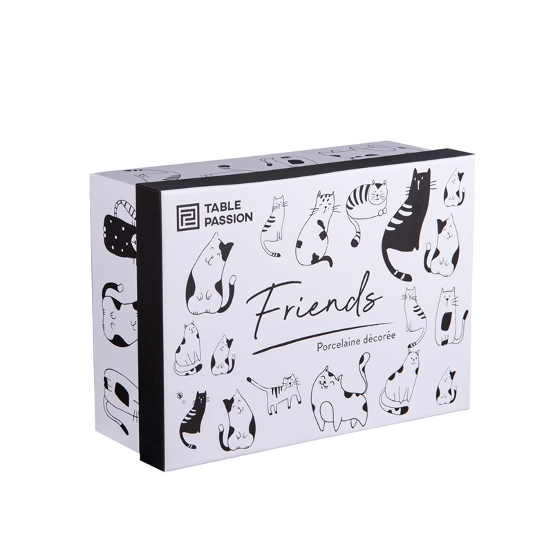 Coffret 4 mugs friends 35 cl