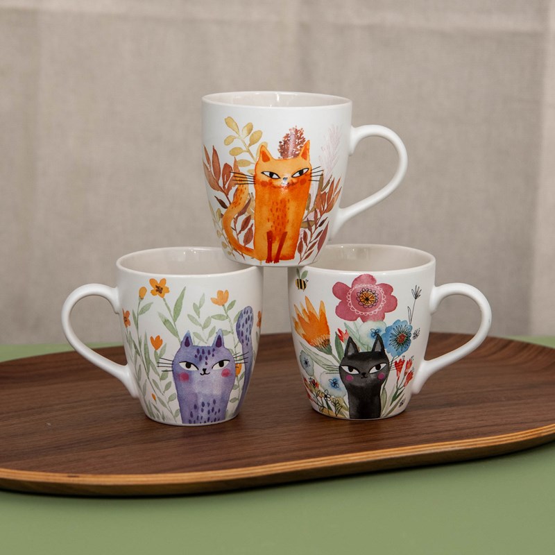 Coffret 6 tasses 23 cl savannah