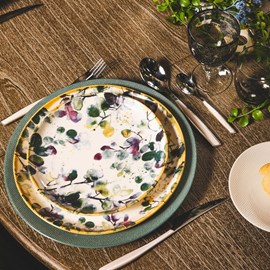 Assiette à dessert garden 22,5 cm x6