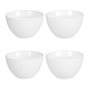 Lot de 4 coupelles snow white 11,5 cm
