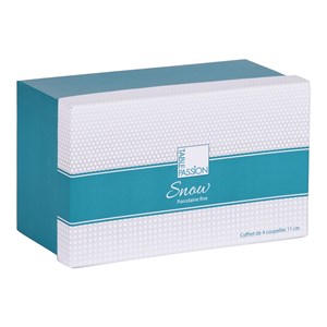 Lot de 4 coupelles snow white 11,5 cm