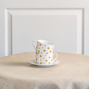 Coffret 4 tasses à thé  eleor 18 cl