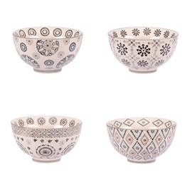 Coffret de 4 bols nelson 14 cm