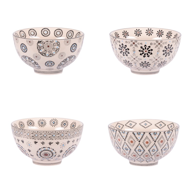 Coffret de 4 bols nelson 14 cm