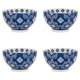 Coffret de 4 bols décors almada 14 cm