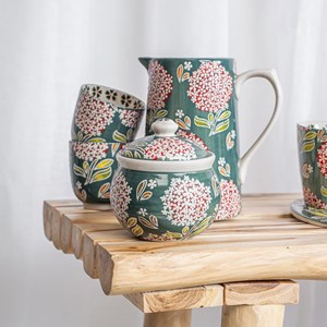 Lot de 4 gobelets 7 cm cottage