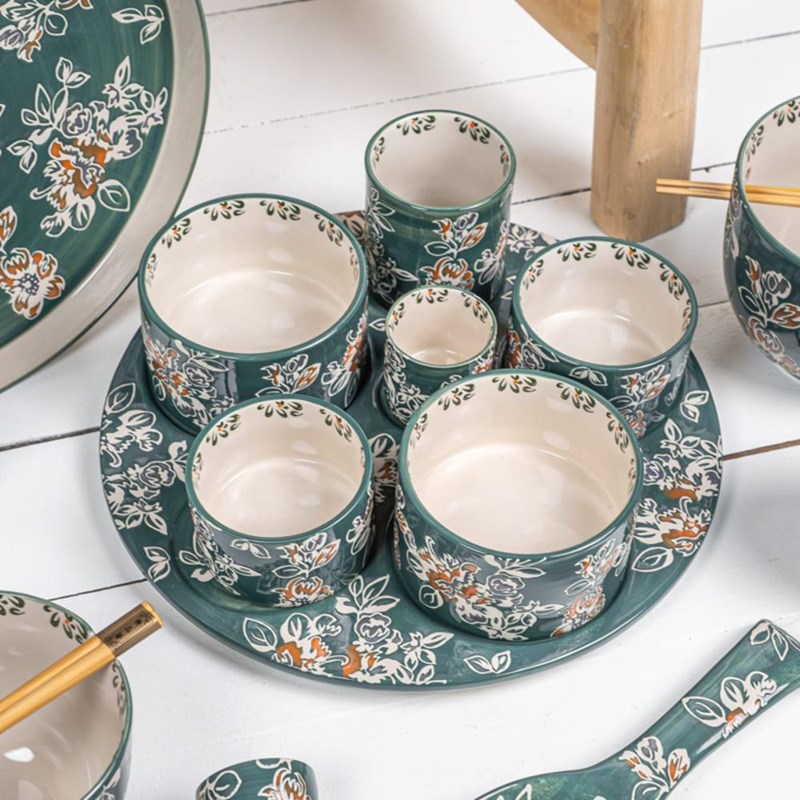 Service apéritif 6 pièces faustine