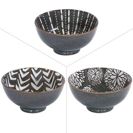 Bol penjab brun 15 cm (lot de 3)