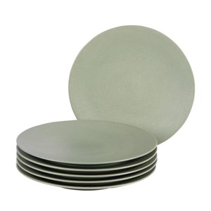 Assiette plate vésuvio sauge 27 cm x6