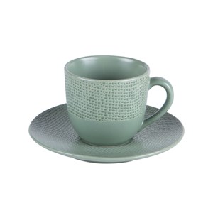 Tasse à café et sa soucoupe vésuvio saug