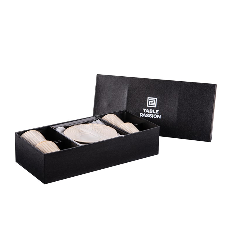 Table Passion - Lot de 4 tasses à café  liv