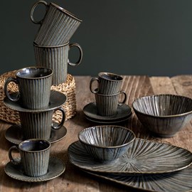 Lot de 4 tasses à café  liv   22 cl