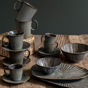Lot de 4 tasses à café  liv   22 cl