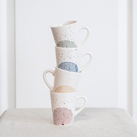 Lot de 8 tasses 9 cl rio