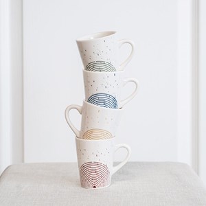 Lot de 8 tasses 9 cl rio