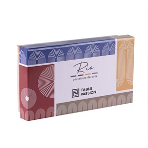 Lot de 4 tasses14 cl rio