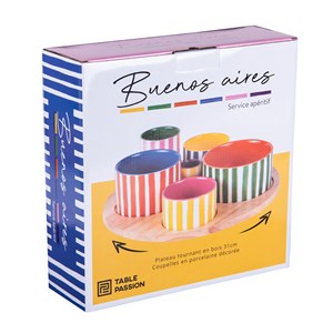 Service apéritif 6 pièces buenosaires