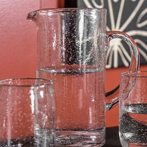Pichet perla bullé 1,1 l transparente