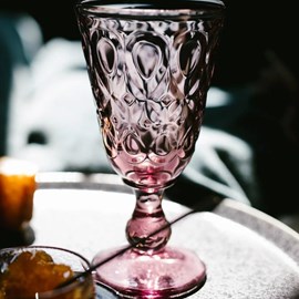 Verre à vin lyonnais 23 cl améthyste x6