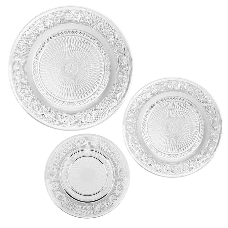 Lot d'assiettes 18 pièces nostalgie