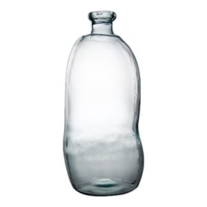 Vase bouteille simplicity 73 cm en verre