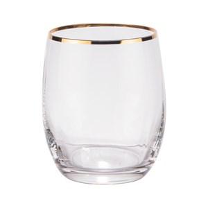 Boite de 6 gobelets bas waterfall filet