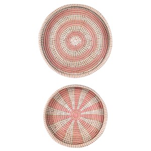 Set de 2 plateaux jonc mer