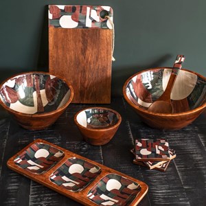 Planche à découper origines 35x22 cm