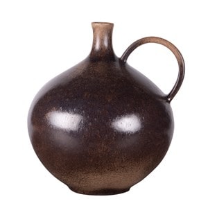 Vase pompéi brun 26,5 cm