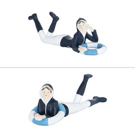 Baigneuse couchée (lot de 2)