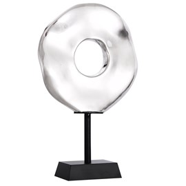 Sculpture bouclier moderne 43 cm