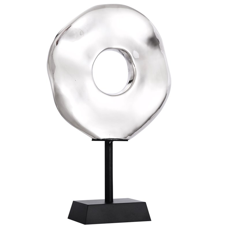 Sculpture bouclier moderne 43 cm