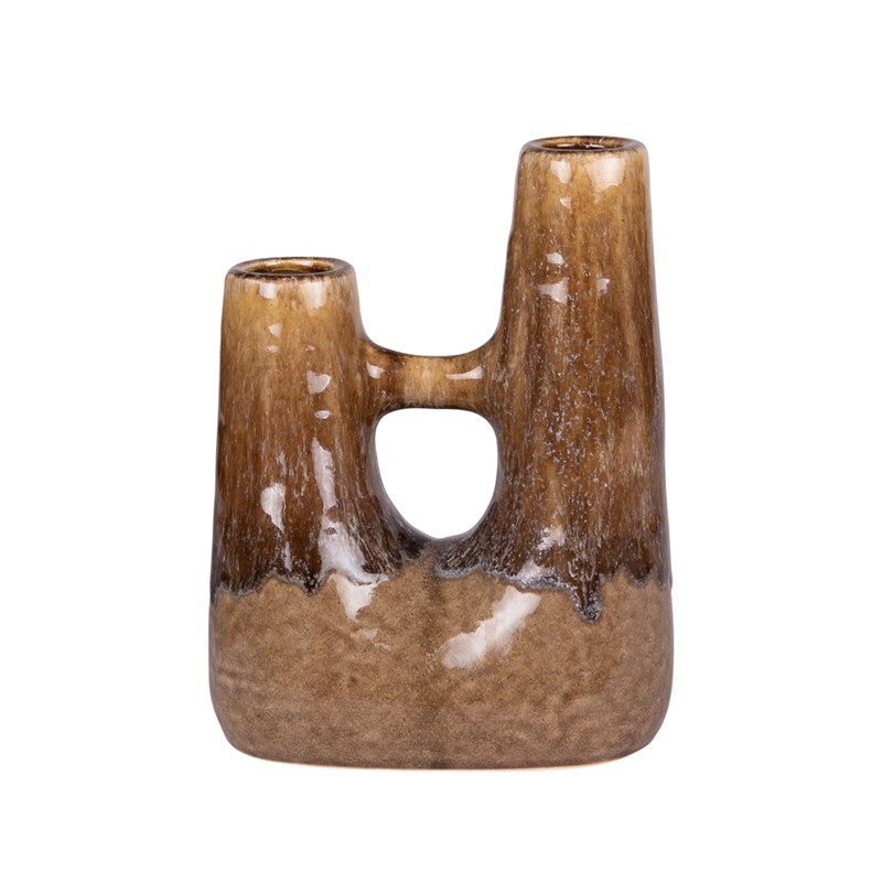 Vase 2 branches menoni 19x25 cm