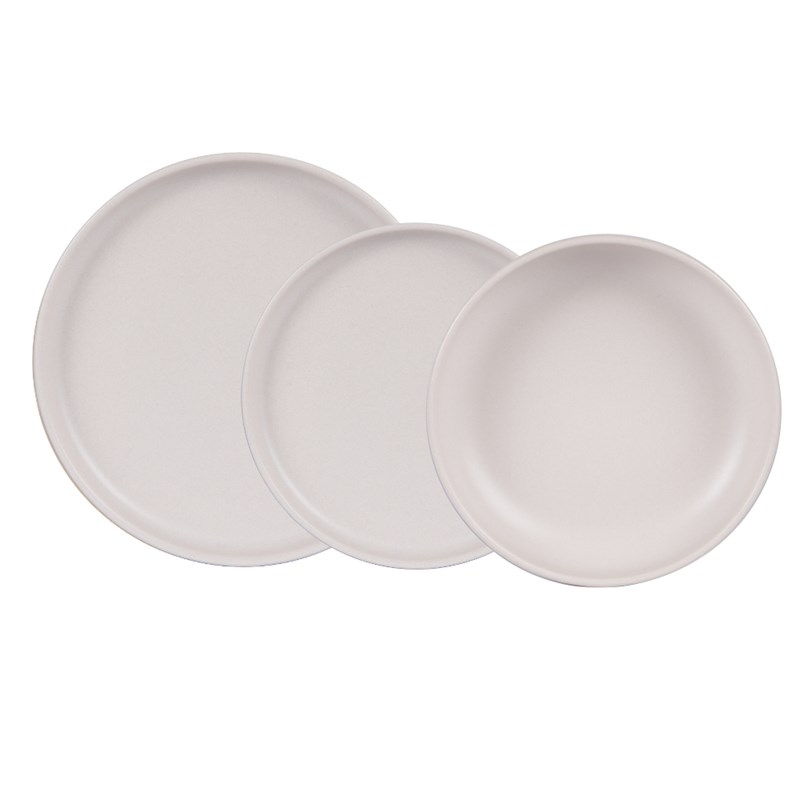 Lot d'assiettes uno réactif 18 pièces