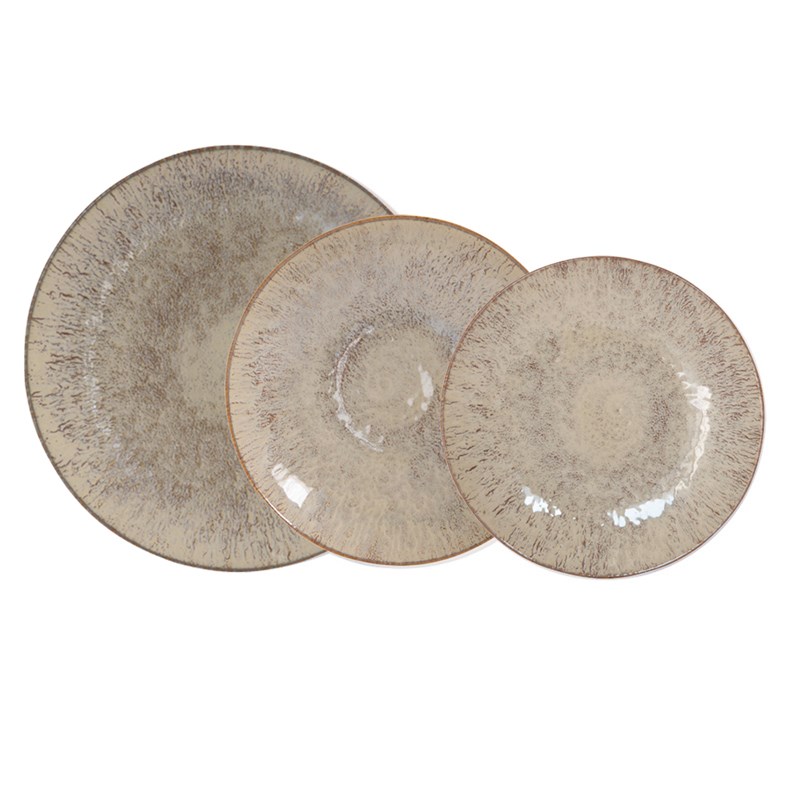 Lot d'assiettes akaris 18 pièces