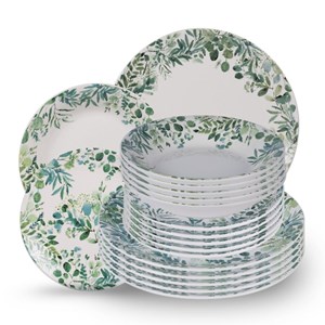 Service de vaisselles 18 pièces natura