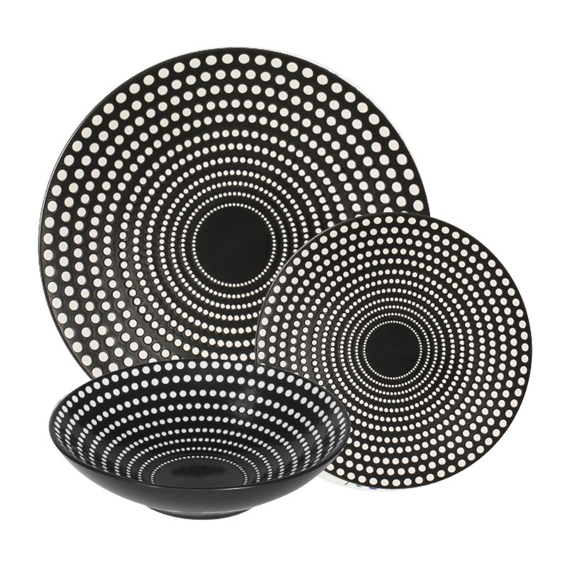 Table Passion - Lot d'assiettes galaxy 12 pièces