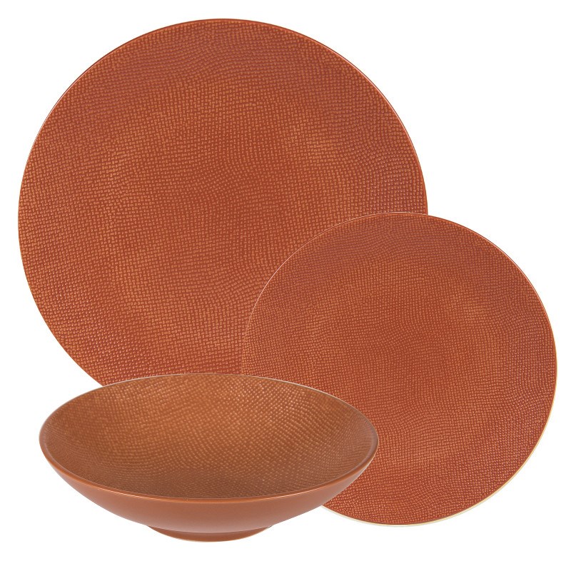Lot d'assiettes vésuvio 18 pièces