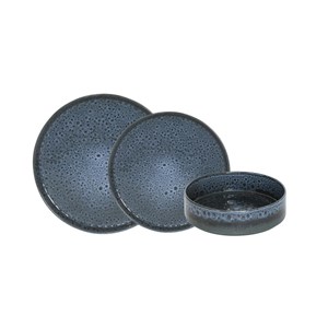 Lot d'assiettes abysses 18 pièces